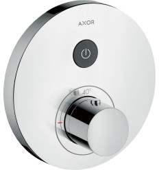Bateria termostatyczna do 1 odbiornika, okrągła, podtynkowa Stal Szlachetna Optyczna AXOR ShowerSelect Axor (36722800)