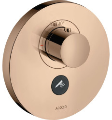 Bateria termostatyczna HighFlow do 1 odbiornika z dodatkowym wyjściem, okrągła, podtynkowa AXOR ShowerSelect Axor (36726300)