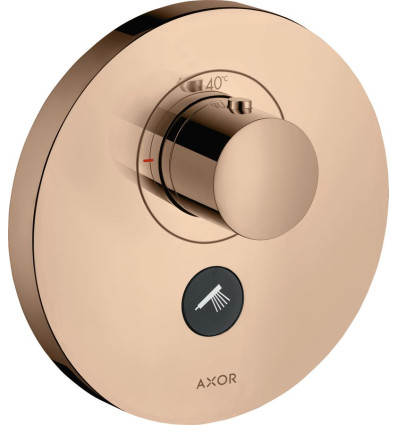 Bateria termostatyczna HighFlow do 1 odbiornika z dodatkowym wyjściem, okrągła, podtynkowa AXOR ShowerSelect Axor (36726300)