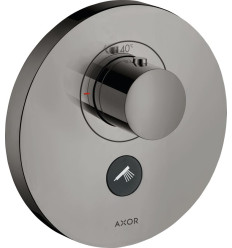 Bateria termostatyczna HighFlow do 1 odbiornika z dodatkowym wyjściem, okrągła, podtynkowa AXOR ShowerSelect Axor (36726330)