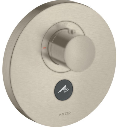 Bateria termostatyczna HighFlow do 1 odbiornika z dodatkowym wyjściem, okrągła, podtynkowa AXOR ShowerSelect Axor (36726820)