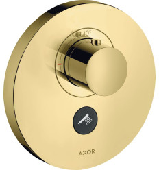 Bateria termostatyczna HighFlow do 1 odbiornika z dodatkowym wyjściem, okrągła, podtynkowa AXOR ShowerSelect Axor (36726930)