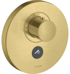 Bateria termostatyczna HighFlow do 1 odbiornika z dodatkowym wyjściem, okrągła, podtynkowa AXOR ShowerSelect Axor (36726950)