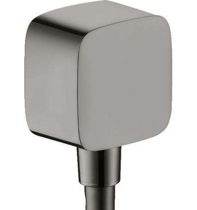Przyłącze węża, softsquare Czarny Chrom Polerowany AXOR ShowerSolutions Axor (36731330)