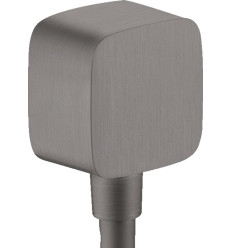 Przyłącze węża, softsquare Czarny Chrom Szczotkowany AXOR ShowerSolutions Axor (36731340)