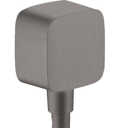 Przyłącze węża, softsquare Czarny Chrom Szczotkowany AXOR ShowerSolutions Axor (36731340)