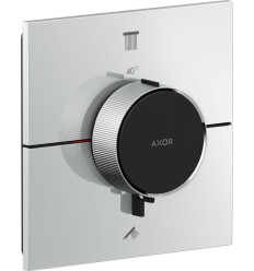 Bateria termostatyczna do 2 odbiorników, kwadratowa, podtynkowa Chrom AXOR ShowerSelect ID Axor (36752000)