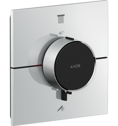 Bateria termostatyczna do 2 odbiorników, kwadratowa, podtynkowa Chrom AXOR ShowerSelect ID Axor (36752000)