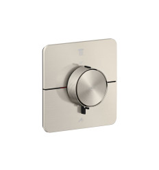 Bateria termostatyczna do 2 odbiorników, softsquare, podtynkowa Stal Szlachetna Optyczna AXOR ShowerSelect ID Axor (36754800)