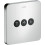 Zawór odcinający do 3 odbiorników, softsquare, podtynkowy Chrom AXOR ShowerSelect Axor (36773000)