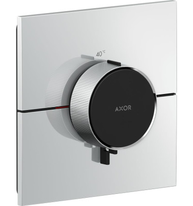 Bateria termostatyczna HighFlow, kwadratowa, podtynkowa Chrom AXOR ShowerSelect ID Axor (36774000)