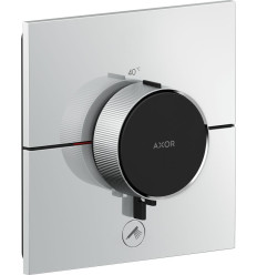 Bateria termostatyczna HighFlow do 1 odbiornika z dodatkowym wyjściem, kwadratowa, AXOR ShowerSelect ID Axor (36777000)