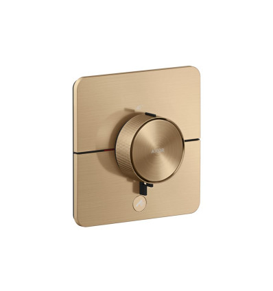 Bateria termostatyczna HighFlow do 1 odbiornika z dodatkowym wyjściem, softsquare, AXOR ShowerSelect ID Axor (36778140)