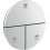Zawór odcinający do 3 odbiorników, okrągły, podtynkowy Chrom AXOR ShowerSelect ID Axor (36779000)