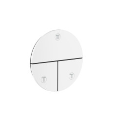 Zawór odcinający do 3 odbiorników, okrągły, podtynkowy Biały Matowy AXOR ShowerSelect ID Axor (36779700)