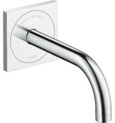 Elektroniczna bateria umywalkowa z wylewką 165 mm, ścienna, podtynkowa Chrom AXOR Uno Axor (38119000)
