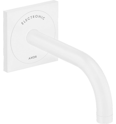 Elektroniczna bateria umywalkowa z wylewką 165 mm, ścienna, podtynkowa Biały Matowy AXOR Uno Axor (38119700)