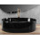 Umywalka nablatowa Nadia 50 Black Stone Rea (REA-U9240)