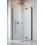 Kabina prysznicowa 100x70 Nes Brushed GunMetal KDJ B Radaway (10025100-92-01R + 10039070-01-01)