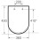 Deska wc twarda Compacto Hall Roca (A801620004)