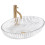Umywalka nablatowa Nicole Transparent Rea (REA-U4701)