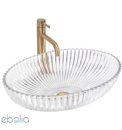 Umywalka nablatowa Nicole Transparent Rea (REA-U4701)