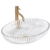 Umywalka nablatowa Nicole Transparent Rea (REA-U4701)
