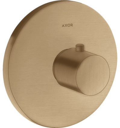 Bateria termostatyczna HighFlow, podtynkowa Brąz Szczotkowany AXOR Uno Axor (38715140)