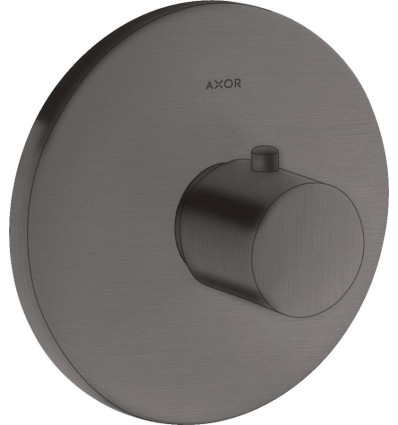 Bateria termostatyczna HighFlow, podtynkowa Czarny Chrom Szczotkowany AXOR Uno Axor (38715340)