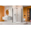 Kabina prysznicowa 80x80 Nes Brushed GunMetal KDD I Radaway (10021080-92-01L + 10021080-92-01R)