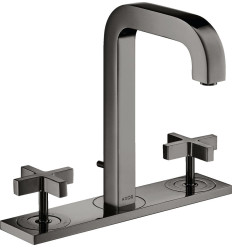 3-otworowa bateria umywalkowa 170 z uchwytami krzyżowymi, płytką i wylewką 140 mm z kompletem AXOR Citterio Axor (39134330)