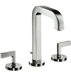 3-otworowa bateria umywalkowa 170 z uchwytami jednoramiennymi, wylewką 140 mm, rozetami i AXOR Citterio Axor (39135000)