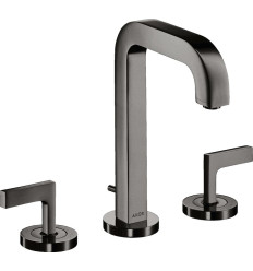 3-otworowa bateria umywalkowa 170 z uchwytami jednoramiennymi, wylewką 140 mm, rozetami i AXOR Citterio Axor (39135330)