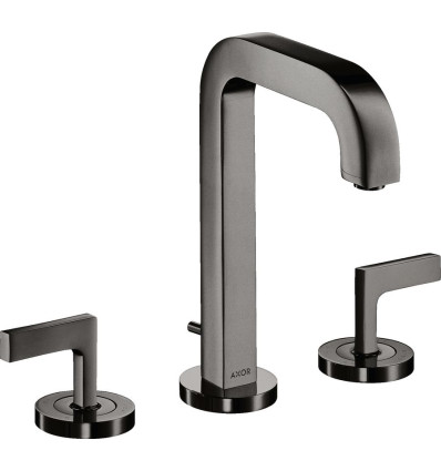 3-otworowa bateria umywalkowa 170 z uchwytami jednoramiennymi, wylewką 140 mm, rozetami i AXOR Citterio Axor (39135330)