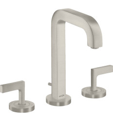 3-otworowa bateria umywalkowa 170 z uchwytami jednoramiennymi, wylewką 140 mm, rozetami i AXOR Citterio Axor (39135800)