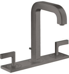 3-otworowa bateria umywalkowa 170 z uchwytami jednoramiennymi, płytką i wylewką 140 mm z AXOR Citterio Axor (39136340)