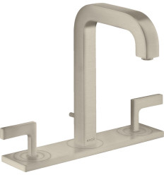 3-otworowa bateria umywalkowa 170 z uchwytami jednoramiennymi, płytką i wylewką 140 mm z AXOR Citterio Axor (39136820)