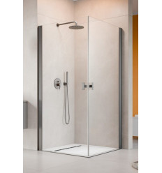 Kabina prysznicowa 80x80 Nes Brushed GunMetal KDD I Radaway (10021080-92-01L + 10021080-92-01R)