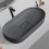 Umywalka nablatowa Iris 71 Grey Matt Rea (REA-U4306)