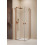 Kabina prysznicowa 80x80 Nes Brushed Copper KDD II Radaway (10031080-93-01L + 10031080-93-01R)