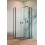 Kabina prysznicowa 80x80 Nes Brushed GunMetal KDD II Radaway (10031080-92-01L + 10031080-92-01R)