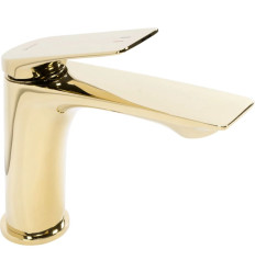 Bateria umywalkowa niska złota Avalon Rea (REA-B1118)