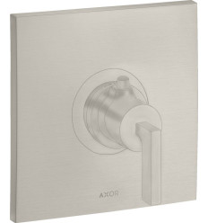Bateria termostatyczna HighFlow z uchwytem jednoramiennym, podtynkowa Stal Szlachetna Optyczna AXOR Citterio Axor (39711800)