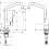 Jednouchwytowa bateria kuchenna 260 z obrotową wylewką Mosiądz Szczotkowany AXOR Citterio Axor (39850950)