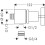 Przyłącze węża z zaworem odcinającym i uchwytem krzyżowym Złoty Optyczny Szczotkowany AXOR Citterio Axor (39883250)