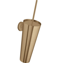 Szczotka do WC z pojemnikiem, ścienna Brąz Szczotkowany AXOR Starck Axor (40835140)