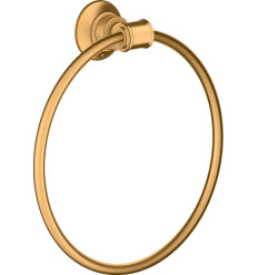 Wieszak na ręcznik typu Ring Złoty Optyczny Szczotkowany AXOR Montreux Axor (42021250)