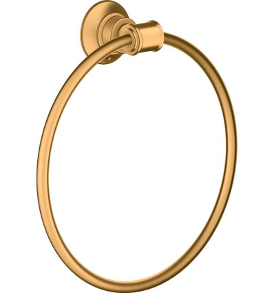Wieszak na ręcznik typu Ring Złoty Optyczny Szczotkowany AXOR Montreux Axor (42021250)