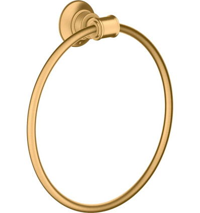 Wieszak na ręcznik typu Ring Mosiądz Szczotkowany AXOR Montreux Axor (42021950)