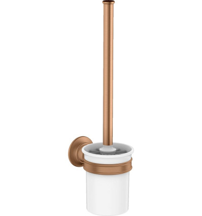 Szczotka do WC z pojemnikiem, ścienna Brąz Szczotkowany AXOR Montreux Axor (42035140)